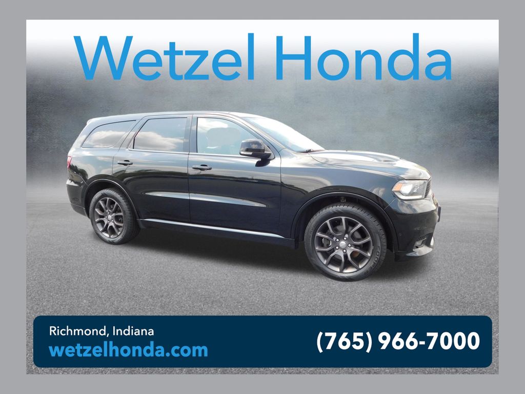 DB Black Crystal Clearcoat 2018 Dodge Durango R/T AWD SUV / Crossover All-Wheel Drive 8-Speed Automatic