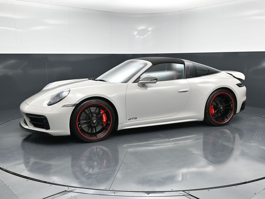 Chalk 2024 Porsche 911 Targa 4 GTS Cabriolet AWD Convertible All-Wheel Drive 8-Speed Automatic