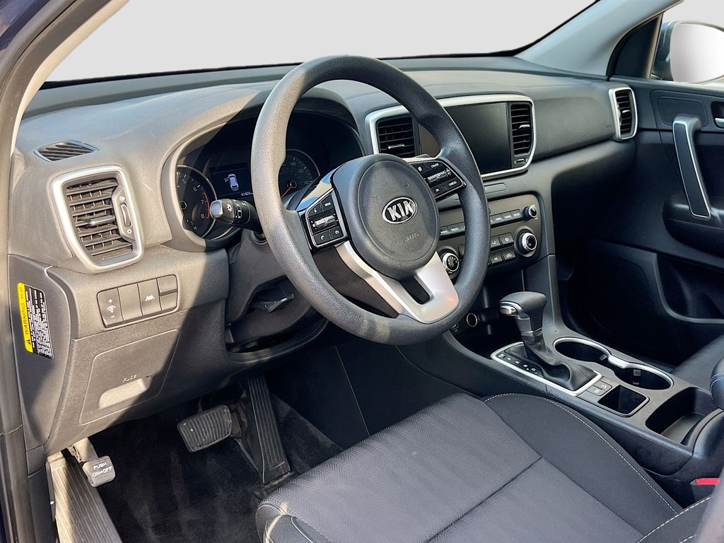 Used 2022 Blue Kia LX image 9
