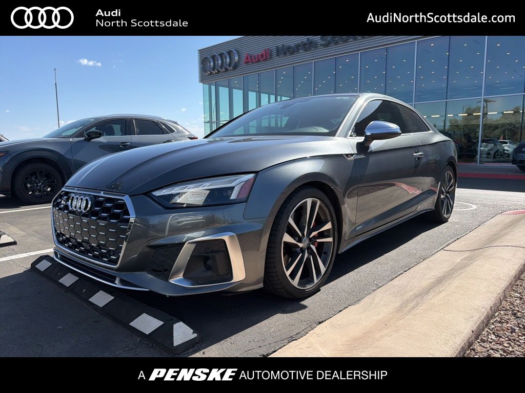 Daytona Gray Pearl Effect 2020 Audi S5 3.0T quattro Premium Plus Coupe AWD Coupe All-Wheel Drive 8-Speed Automatic