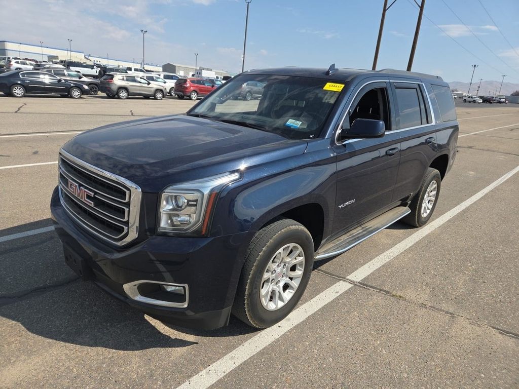 Dark Sapphire Blue Metallic 2017 GMC Yukon SUV / Crossover Four-Wheel Drive 6-Speed Automatic Overdrive