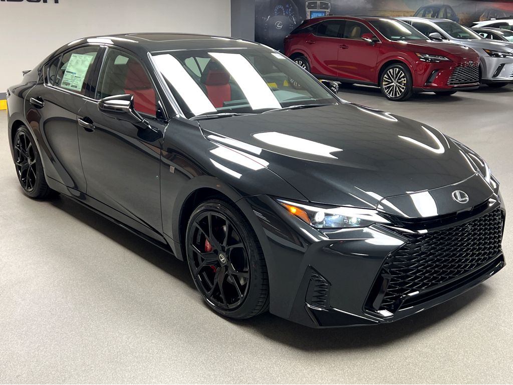 Black (Caviar) 2026 Lexus IS 350 F Sport RWD Sedan Rear-Wheel Drive 8-Speed Dual Clutch
