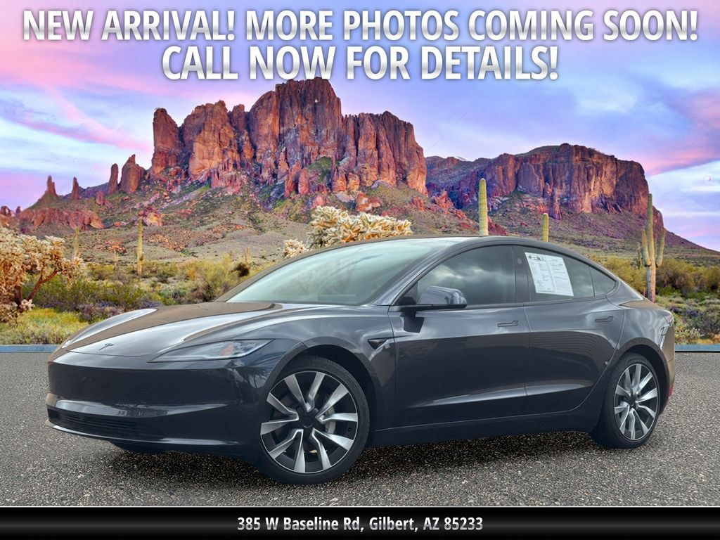 Stealth Gray 2026 Tesla Model 3 Sedan 1-Speed Automatic