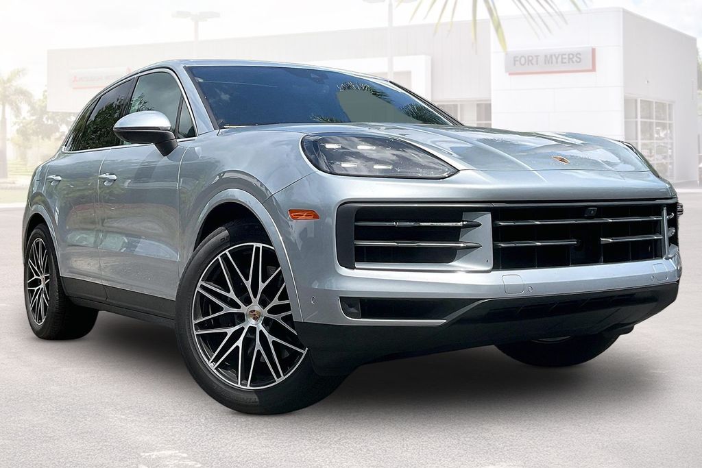 Black Metallic 2025 Porsche Cayenne AWD SUV / Crossover All-Wheel Drive 8-Speed Automatic