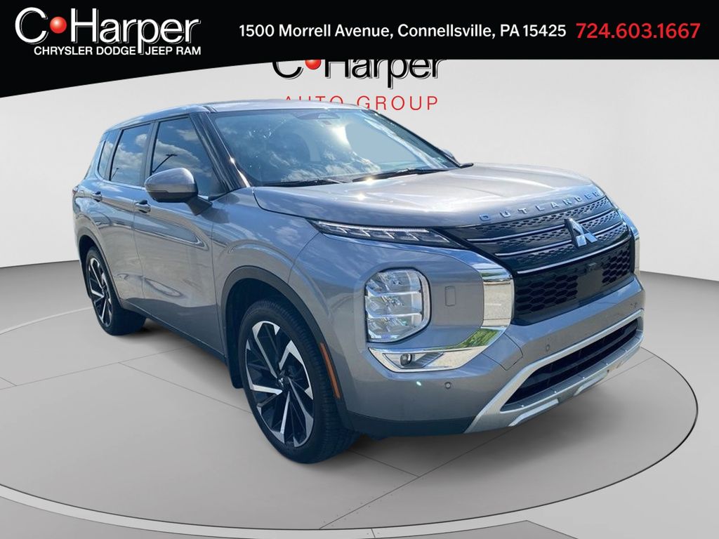 Mercury Gray Metallic 2023 Mitsubishi Outlander SUV / Crossover All-Wheel Drive Continuously Variable Transmission