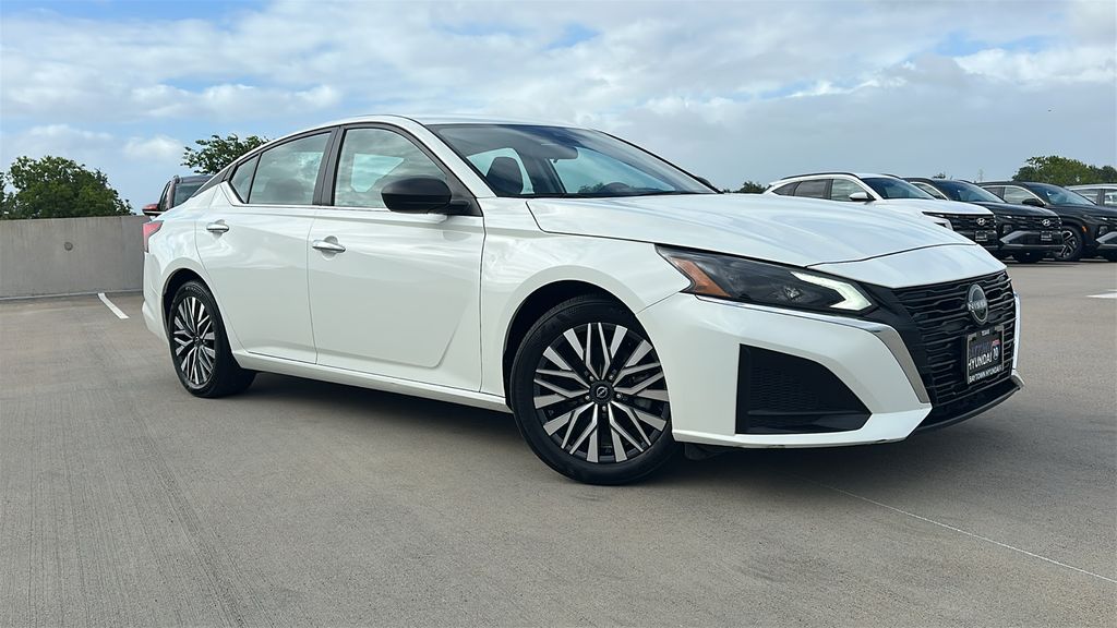 2025 Nissan Altima 2.5 SV White at DeMontrond Auto Country