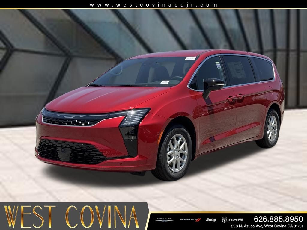 Red 2027 Chrysler Pacifica Select FWD Minivan Front-Wheel Drive 9-Speed Automatic