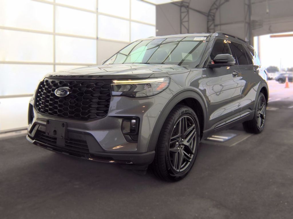 Gray Metallic 2025 Ford Explorer SUV / Crossover All-Wheel Drive Automatic