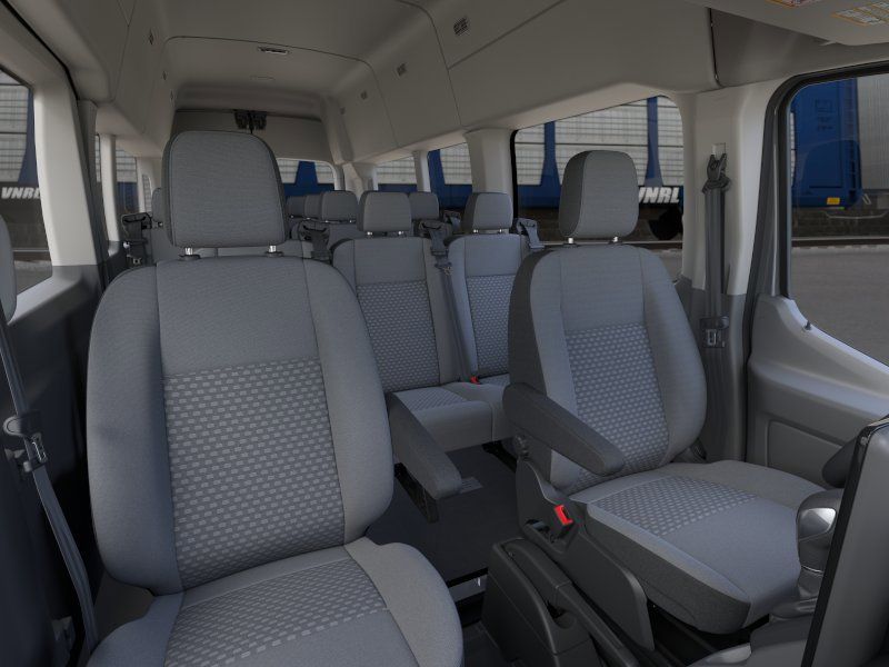 New 2026 Agate Black Metallic Ford Passenger Van XLT image 10
