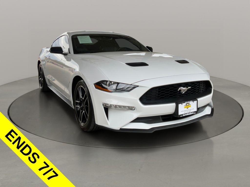 Oxford White 2022 Ford Mustang Coupe Rear-Wheel Drive Automatic