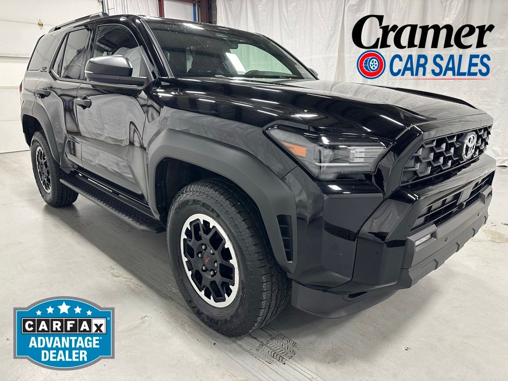 Black 2025 Toyota 4Runner SUV / Crossover Four-Wheel Drive 8-Speed Automatic