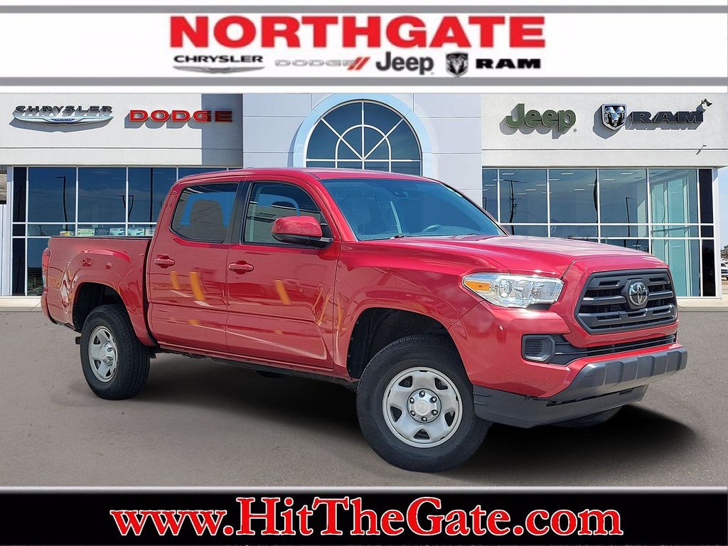 Barcelona Red Metallic 2019 Toyota Tacoma Pickup Truck Four-Wheel Drive 6-Speed Automatic