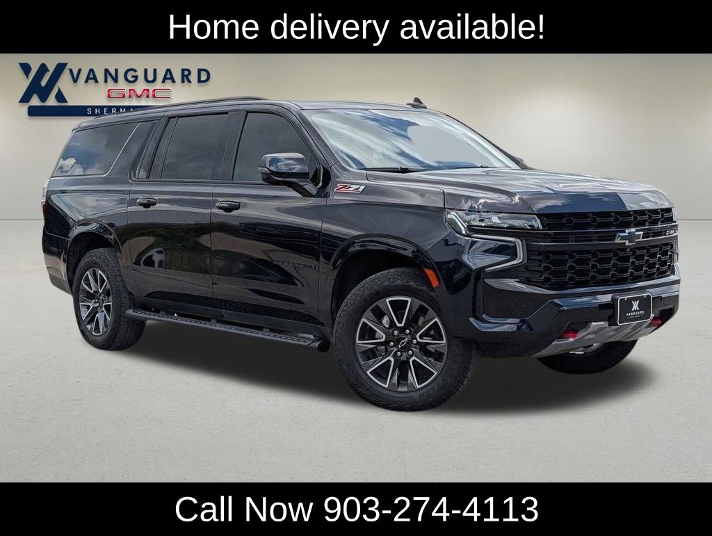 Midnight Blue Metallic 2023 Chevrolet Suburban Z71 4WD SUV / Crossover Four-Wheel Drive 