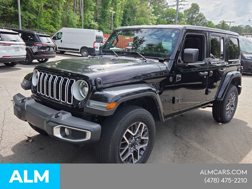 Used 2025 Black Jeep Sahara image 4
