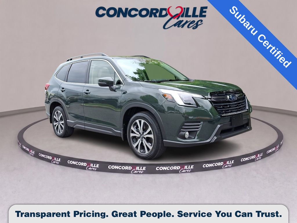 Green 2023 Subaru Forester SUV / Crossover All-Wheel Drive Continuously Variable Transmission