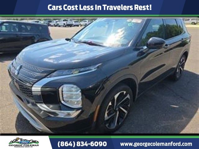 Black 2023 Mitsubishi Outlander SEL Black Edition FWD SUV / Crossover Front-Wheel Drive Continuously Variable Transmission