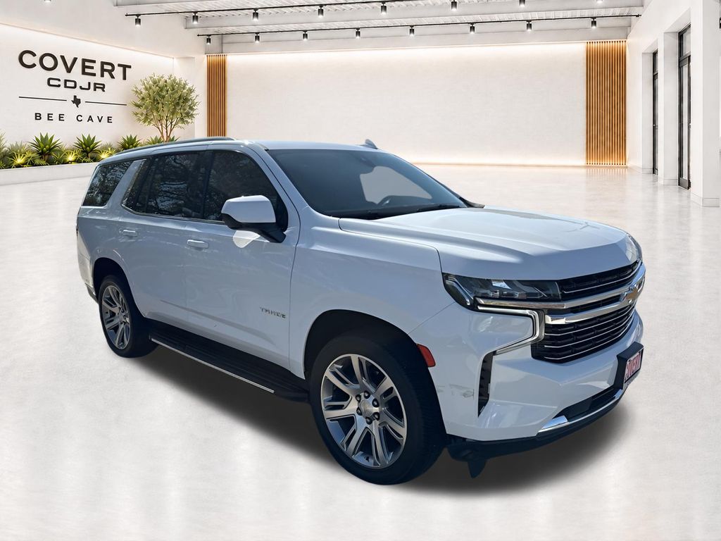 Summit White 2021 Chevrolet Tahoe SUV / Crossover 4X2