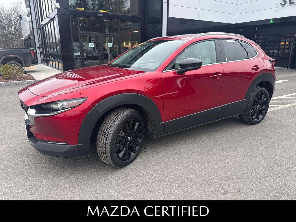 Soul Red Crystal Metallic 2023 Mazda CX-30 2.5 S Turbo Premium AWD SUV / Crossover All-Wheel Drive 6-Speed Automatic