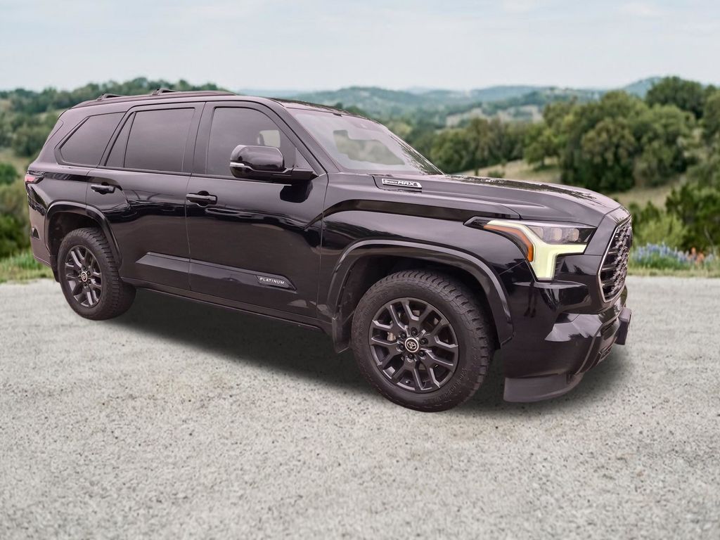 Midnight Black Metallic 2024 Toyota Sequoia Platinum RWD SUV / Crossover 4X2 Automatic