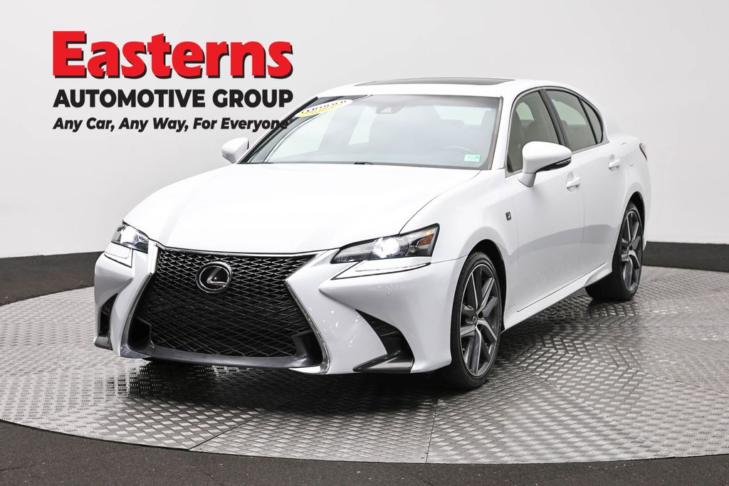 White 2017 Lexus GS 350 RWD Sedan Rear-Wheel Drive 8-Speed Automatic