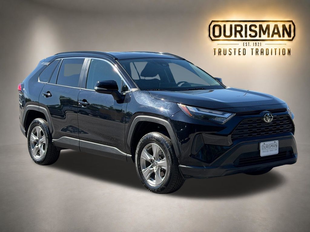 Midnight Black Metallic 2024 Toyota RAV4 SUV / Crossover Front-Wheel Drive 8-Speed Automatic