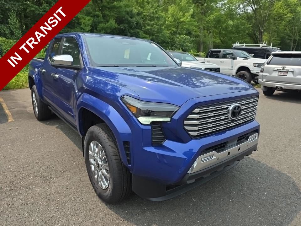 Blue 2025 Toyota Tacoma Pickup Truck Four-Wheel Drive 8-Speed Automatic