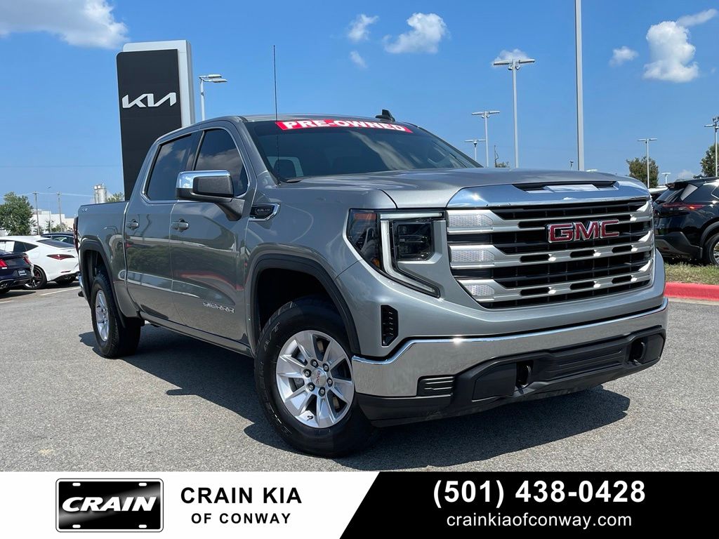 Sterling Metallic 2025 GMC Sierra 1500 Pickup Truck Four-Wheel Drive Automatic