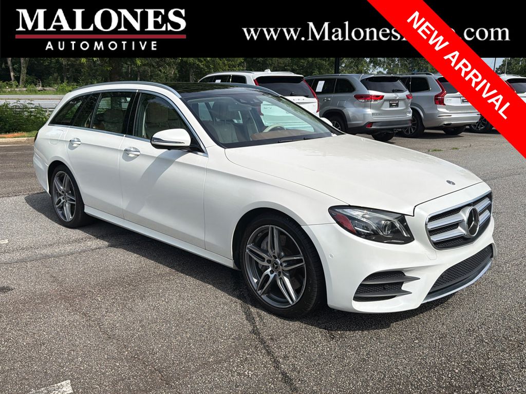 designo Diamond White 2020 Mercedes-Benz E-Class E 450 4MATIC Wagon AWD Wagon All-Wheel Drive 9-Speed Automatic