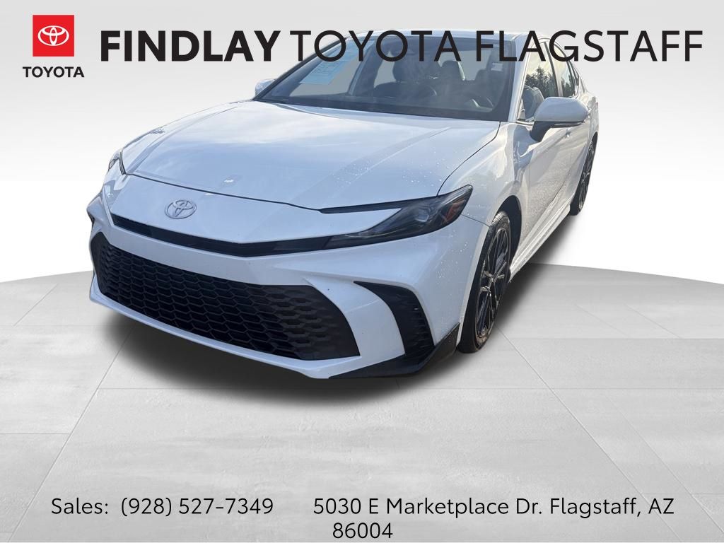 Ice Cap 2025 Toyota Camry SE AWD Sedan All-Wheel Drive Continuously Variable Transmission