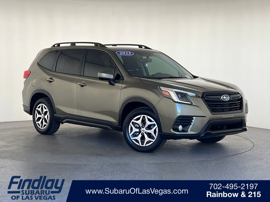 Autumn Green Metallic 2023 Subaru Forester SUV / Crossover All-Wheel Drive Continuously Variable Transmission