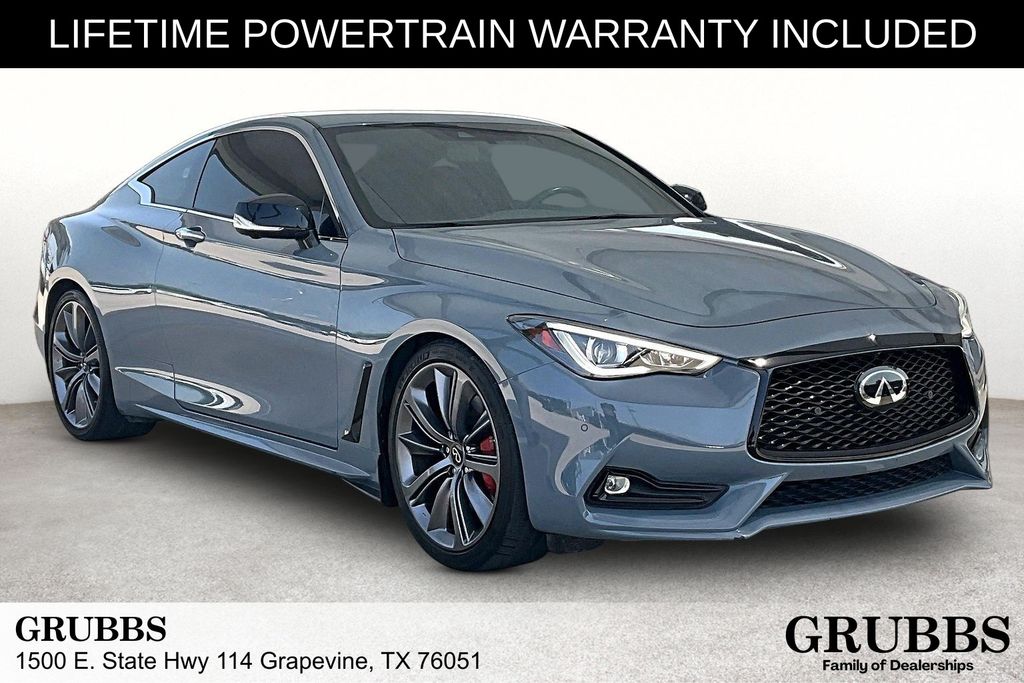 Slate Gray 2022 INFINITI Q60 Red Sport 400 RWD Coupe Rear-Wheel Drive 7-Speed Automatic