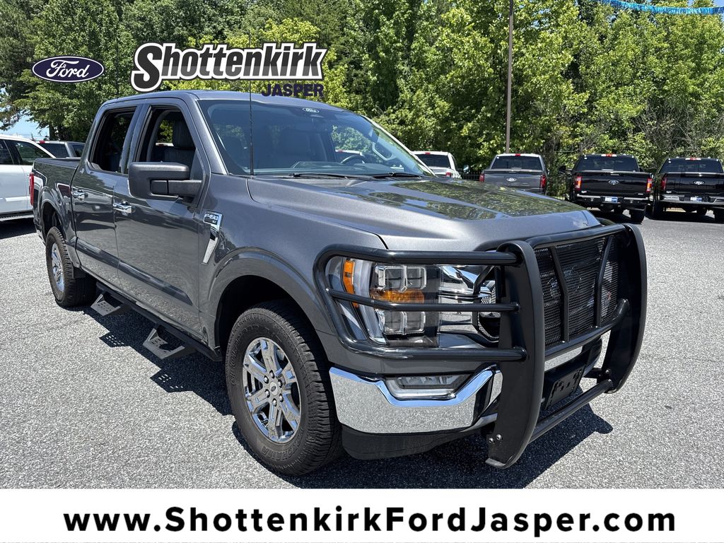 Carbonized Gray Metallic 2021 Ford F-150 Pickup Truck Four-Wheel Drive Automatic