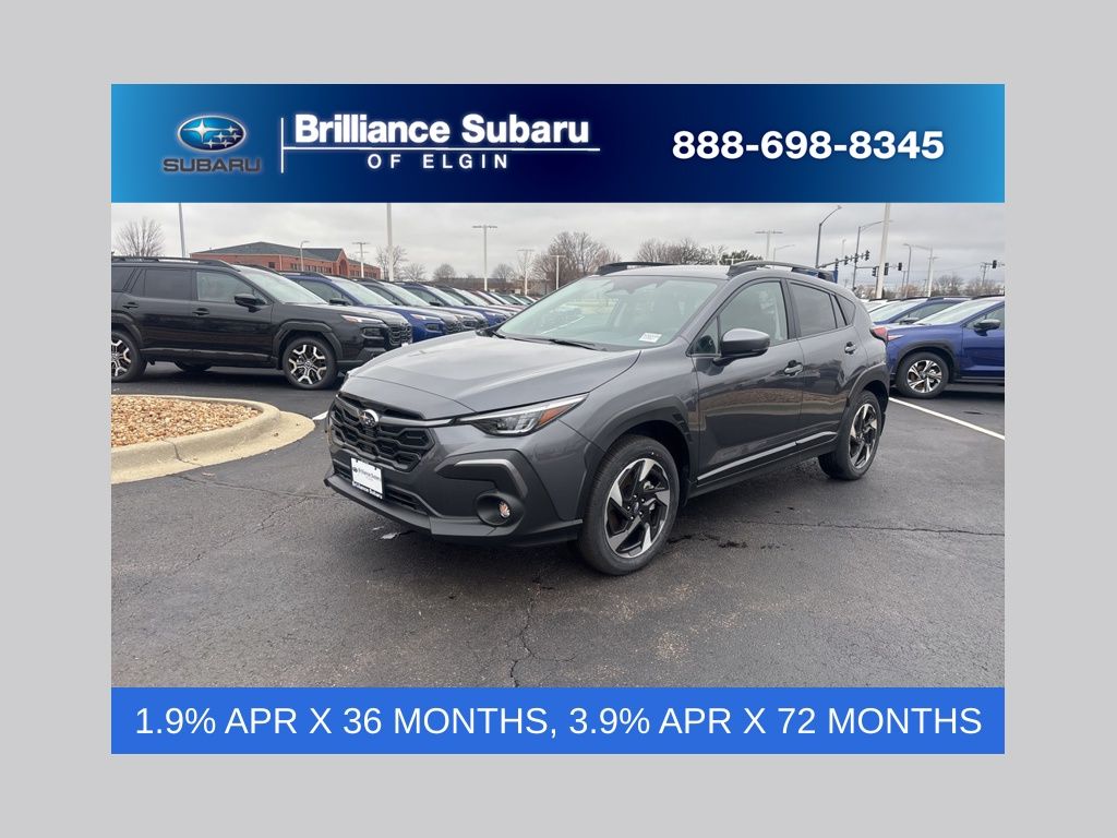 Gray Metallic 2026 Subaru Crosstrek Limited AWD SUV / Crossover All-Wheel Drive Continuously Variable Transmission