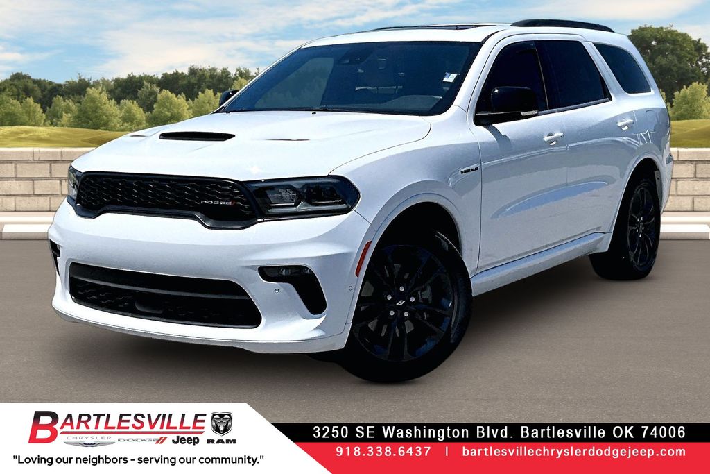 White Knuckle Clearcoat 2023 Dodge Durango R/T Plus RWD SUV / Crossover Rear-Wheel Drive 8-Speed Automatic