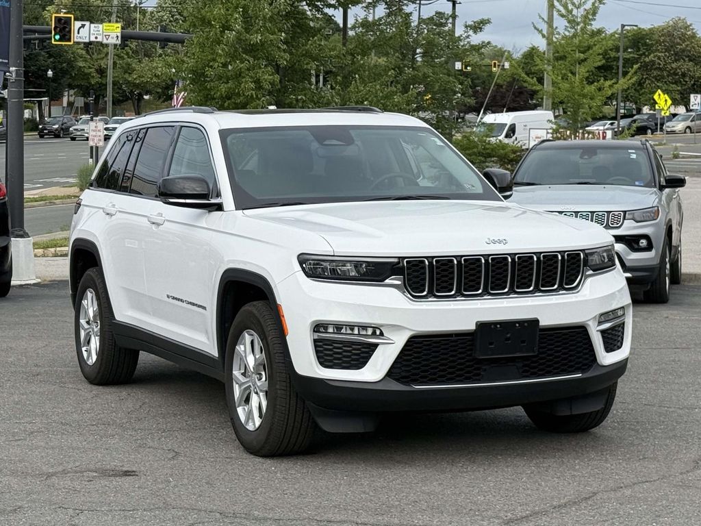 Used 2023 White Jeep Limited image 11