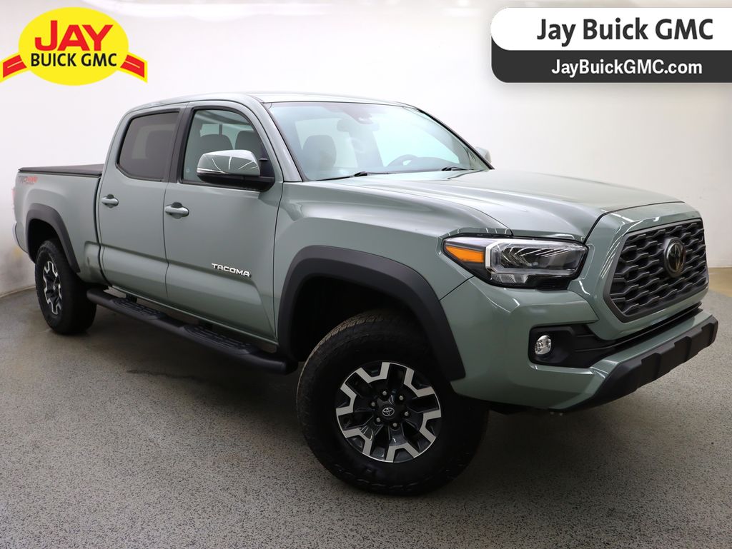 Lunar Rock 2023 Toyota Tacoma TRD Off Road Double Cab LB 4WD Pickup Truck Four-Wheel Drive 6-Speed Automatic
