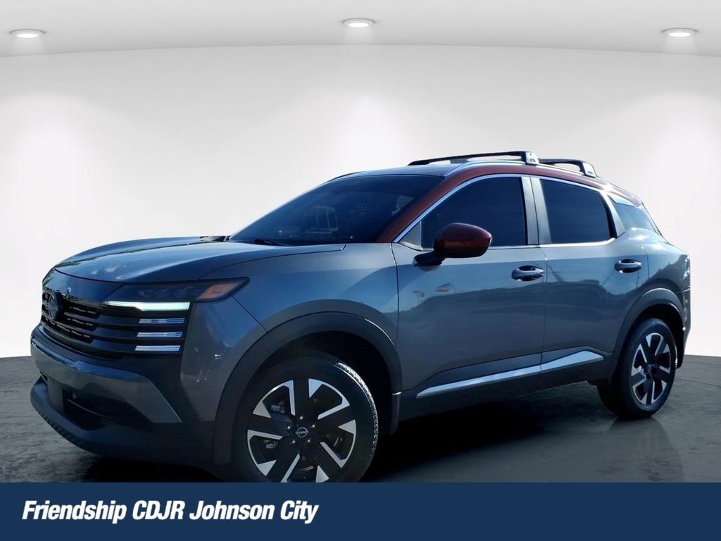 Red (Gun Metallic/Scarlet Ember Tintcoat) 2026 Nissan Kicks SUV / Crossover All-Wheel Drive Continuously Variable Transmission