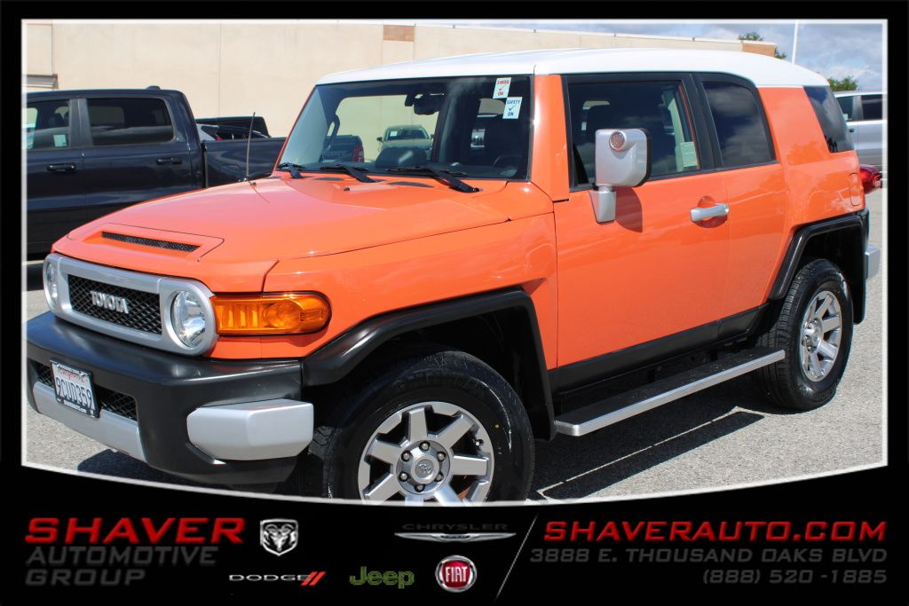 2014 Toyota FJ Cruiser 4WD SUV / Crossover Four-Wheel Drive 5-Speed Automatic