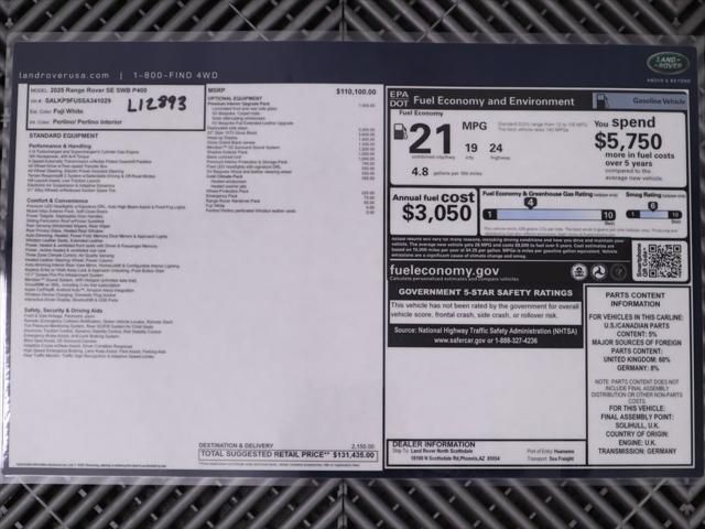 Thumbnail: 2025 Land Rover Range Rover - 9