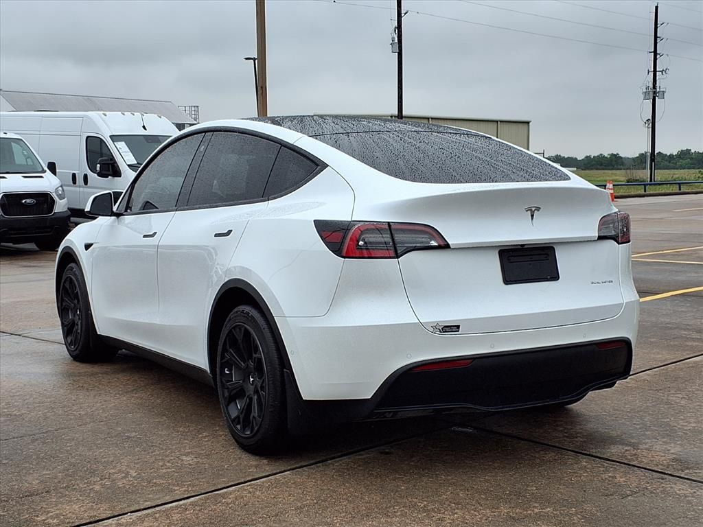 2021 Tesla Model Y Long Range White at Central Houston Nissan
