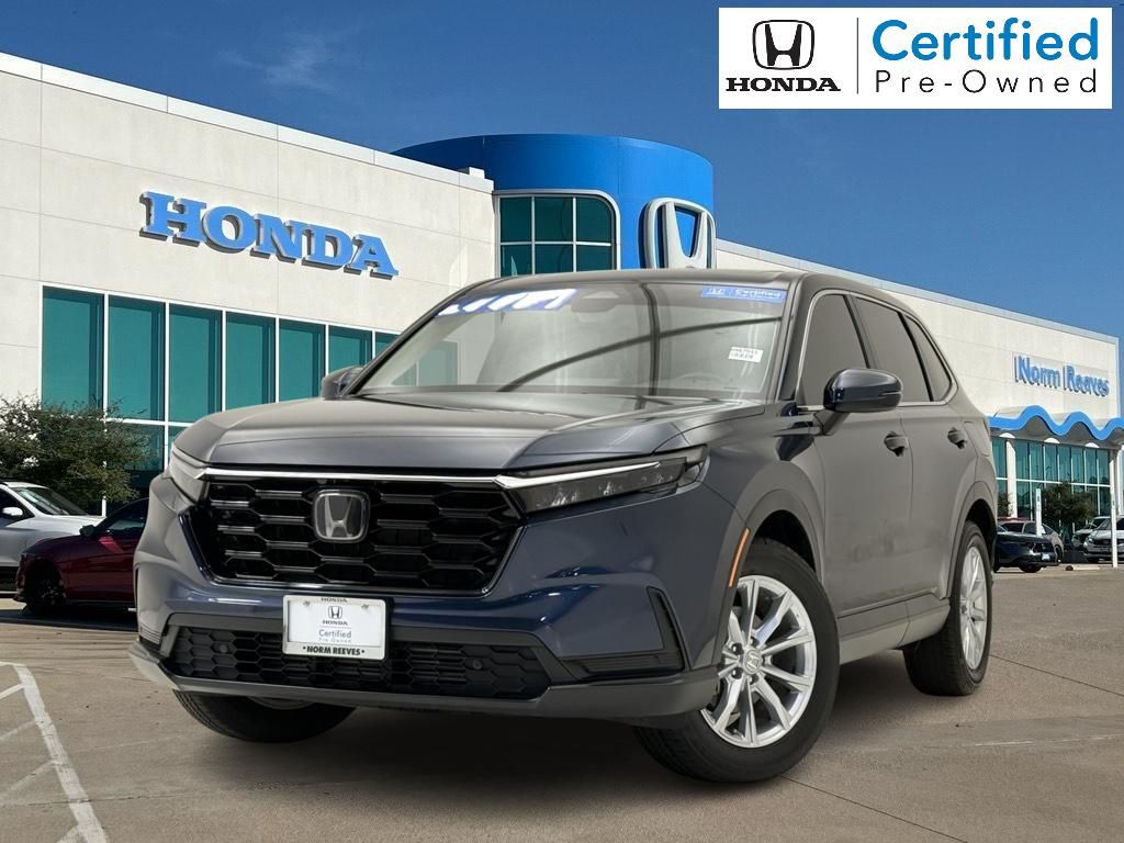 Canyon River Blue Metallic 2025 Honda CR-V EX-L AWD SUV / Crossover All-Wheel Drive Continuously Variable Transmission