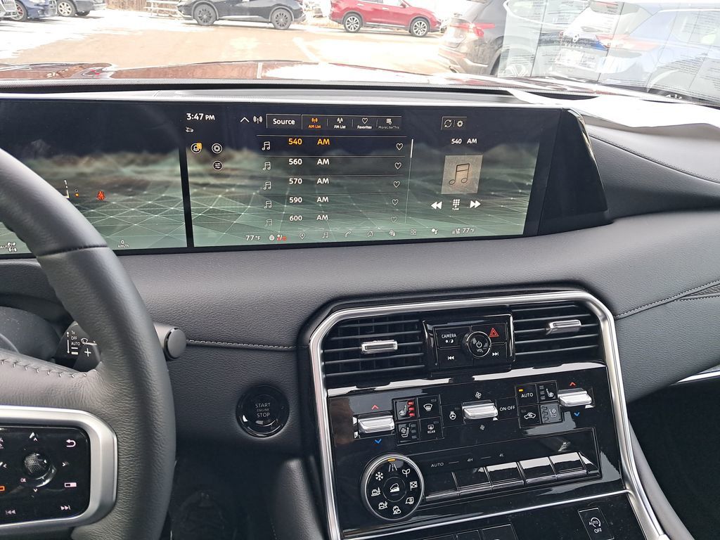 2026 Nissan Armada Platinum Red at John Sisson Motors