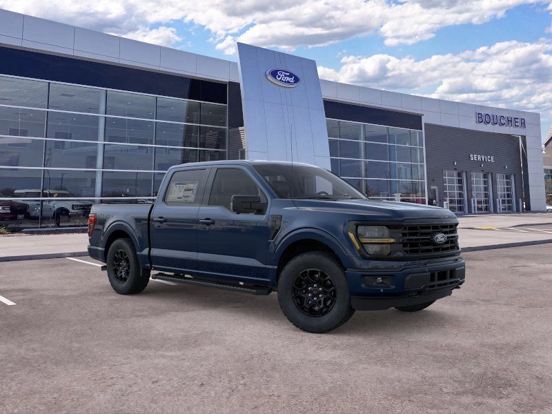 New 2026 Antimatter Blue Metallic Ford XLT image 7