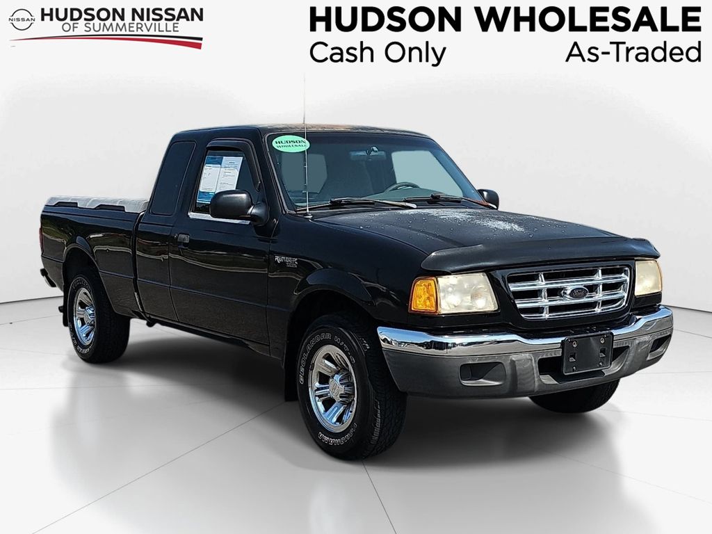 Black Clearcoat 2001 Ford Ranger Pickup Truck 5-Speed Automatic