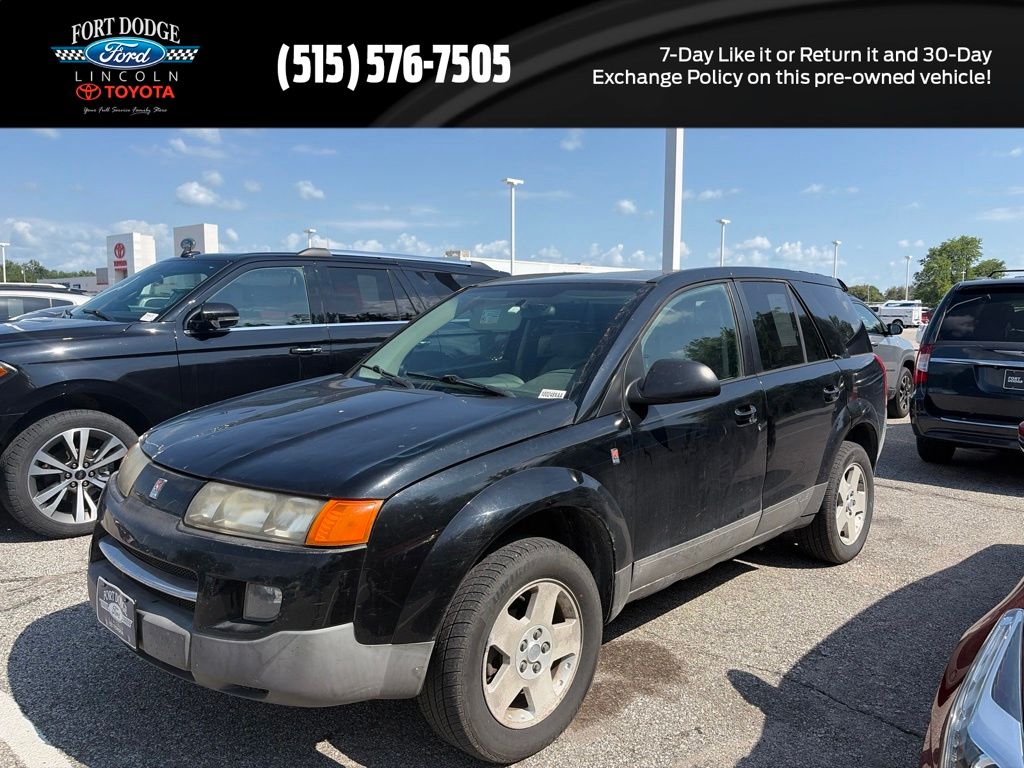 Black 2004 Saturn VUE SUV / Crossover All-Wheel Drive 5-Speed Automatic