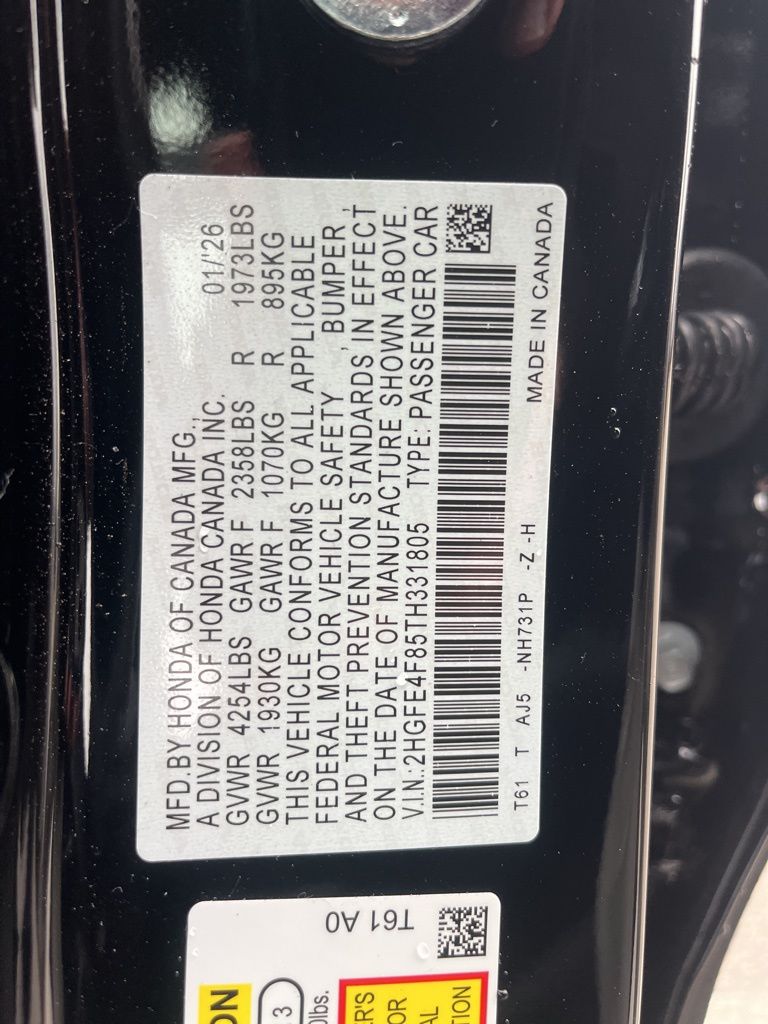 Thumbnail: 2026 Honda Civic - 5