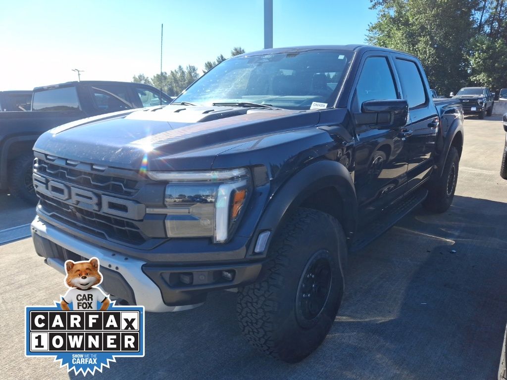 Blue Metallic 2024 Ford F-150 Pickup Truck Four-Wheel Drive Automatic