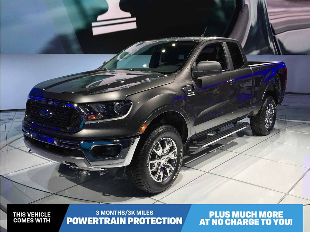 Red Metallic 2021 Ford Ranger Pickup Truck Four-Wheel Drive Automatic