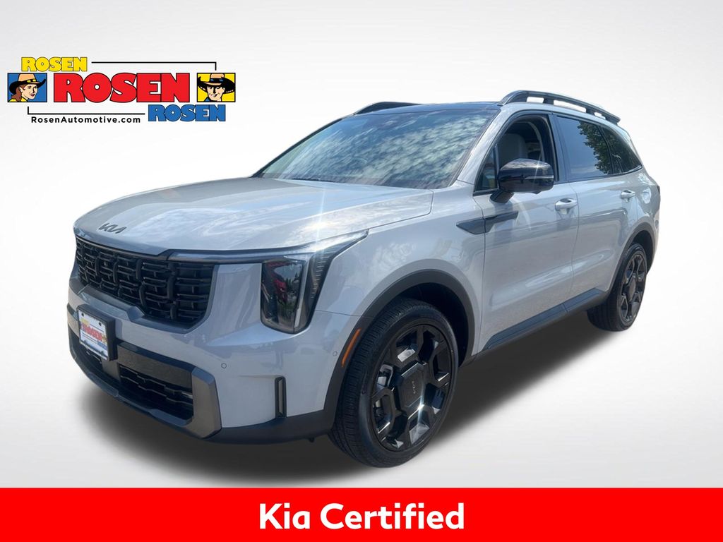 Wolf Gray 2025 Kia Sorento SUV / Crossover All-Wheel Drive 8-Speed Dual Clutch