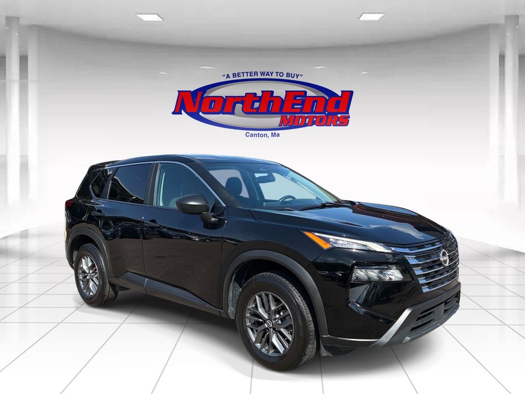 Super Black 2024 Nissan Rogue SUV / Crossover Front-Wheel Drive Continuously Variable Transmission